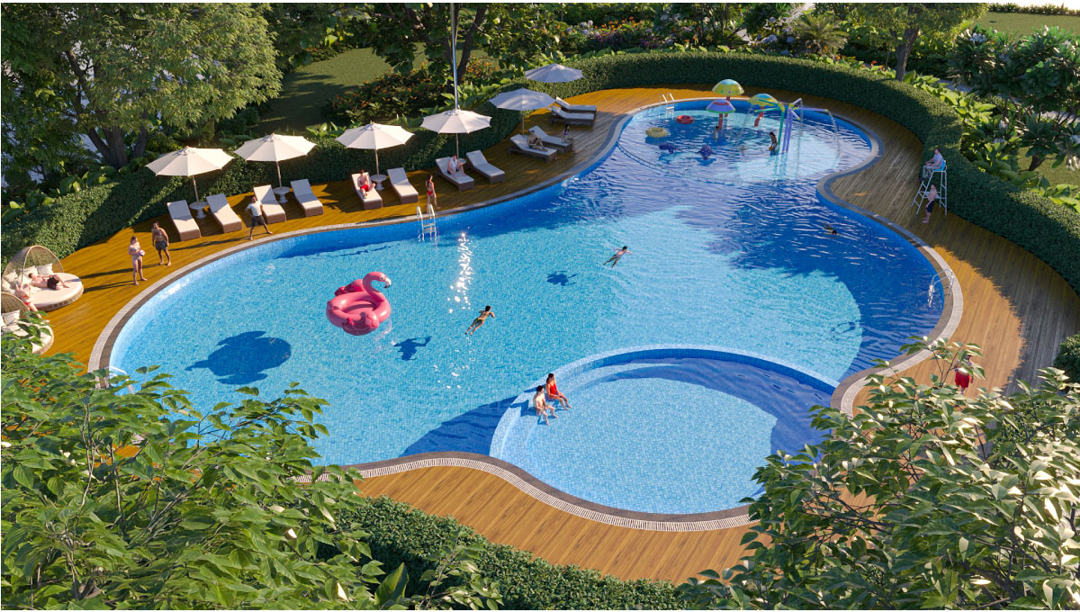 Tổ hợp thể thao phong cách resort